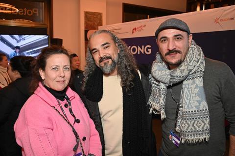 Susan Ronald, Malta Film Commission; Emad Eskander, Red Sea Film Festival; Said Nur Akkus, ArtHood Entertainment